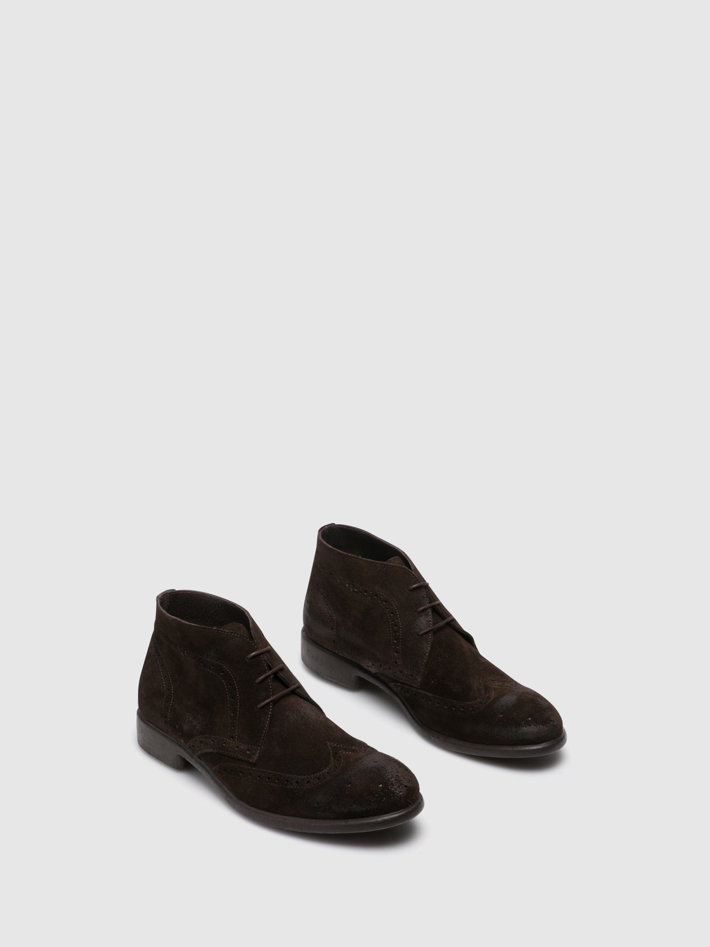 Foreva Botins com Atacadores em Castanho